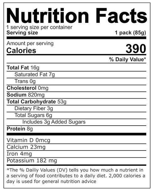 Indomie 3 (Pack 30) Mi Goreng Instant Stir Fry Noodles, Halal Certified, Original Flavor, Ounce