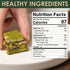 OZ ERCIYES 17.6 oz (500g) Baklava Style Turkish Delight with Chocolate and Pistachio Soft Lokum Candy, Gourmet Turkish