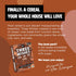 8g 3g 6-Pack Three Wishes Grain-Free Protein Breakfast Cereal, Protein and Fiber - Healthy, Low-Sugar Breakfast Cereal