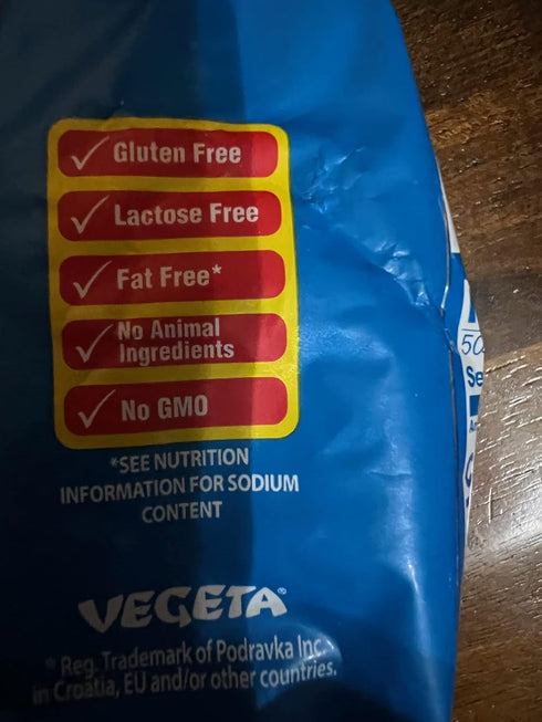 Vegeta, Gourmet Seasoning, No MSG, 17.5oz 500g bag (17.5 Ounce (2 pack))
