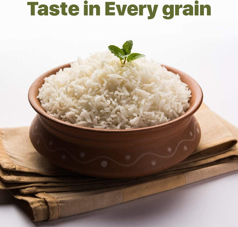10 Lbs Himalayan Chef Super Kernel Organic Basmati Rice, White Sticky Rice with Naturally Aromatic Flavor - Premium