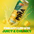 16.57 Oz, 6-Pack De Mi Pais Pineapple Juice with Pulp, Premium Quality Canned Beverage, Refreshing Pia Fruit Drink