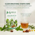 100% 250gr 8.82 oz (Pack 2) Merja Herbs Sinus Relief Tea - For Sinus Cleanse - Reduce Sinus Discomfort - Caffeine Free