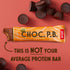 15g 12 good! Snacks Chocolate Peanut Butter Vegan Protein Bar, Soy & Gluten Free, Plant Based, Low Sugar, Clean