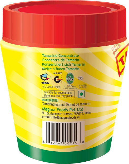 Tamicon Tamarind Concentrate - Tangy & Sour Imli Chutney, Ideal for Indian Curries & Thai Sauces