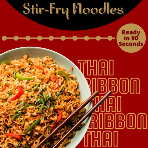 14.2 Oz (Pack 6) Ka-Me Thai Ribbon Stir Fry Noodles
