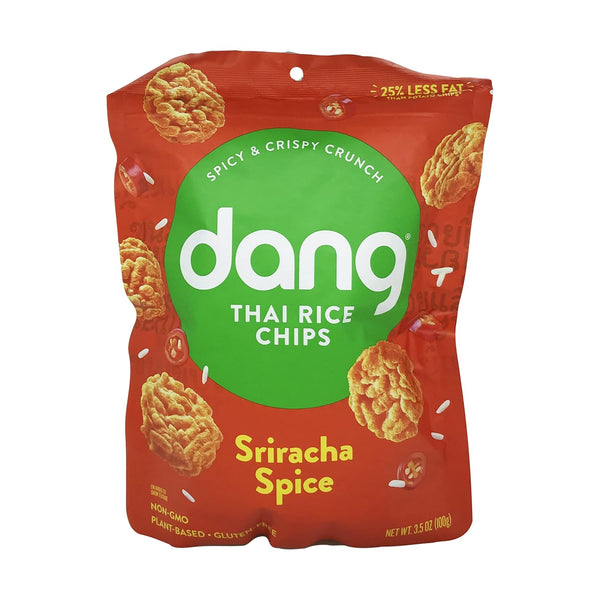 DANG Sriracha Spice Thai Rice Chips, 3.5 OZ