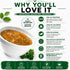 15g 90 0g 7 Packets (1 Nutmeg State Nutrition - High Protein Instant Soup Mix, Keto Friendly, Protein, Calories, Sugar