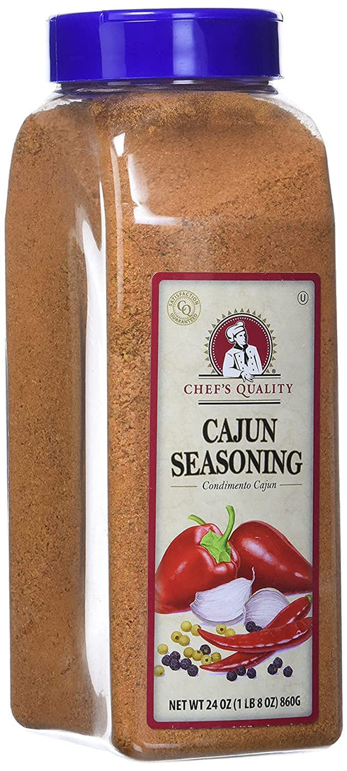 Cajun Seasoning 24 OZ by Chefs Quality