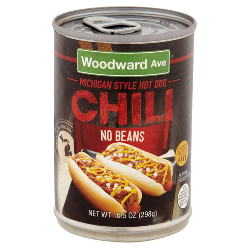 WOODWARD AVE. Woodward Ave Hot Dog Chili No Beans, 10.5 Oz (Pack of 1)