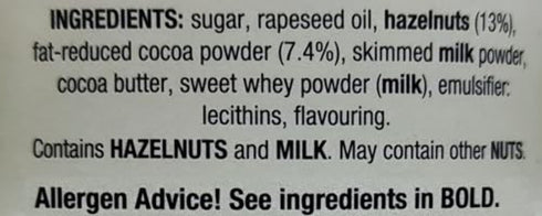 KIRKLAND 1kg Hazelnut Spread with Cocoa