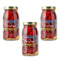 DeLallo Red Hot Cherry Peppers, Pickled and Packed in Vinegar Brine, Spicy