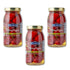 DeLallo Red Hot Cherry Peppers, Pickled and Packed in Vinegar Brine, Spicy