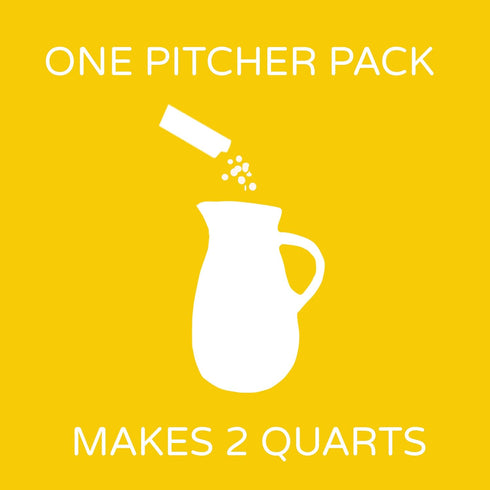 (4 Packets) Crystal Light Sugar-Free Lemonade Drink Mix Pitcher