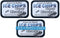 ICE CHIPS Xylitol Candy Tins, 5.28 oz total (Licorice, 3 Pack) - Includes BAND