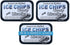 ICE CHIPS Xylitol Candy Tins, 5.28 oz total (Licorice, 3 Pack) - Includes BAND