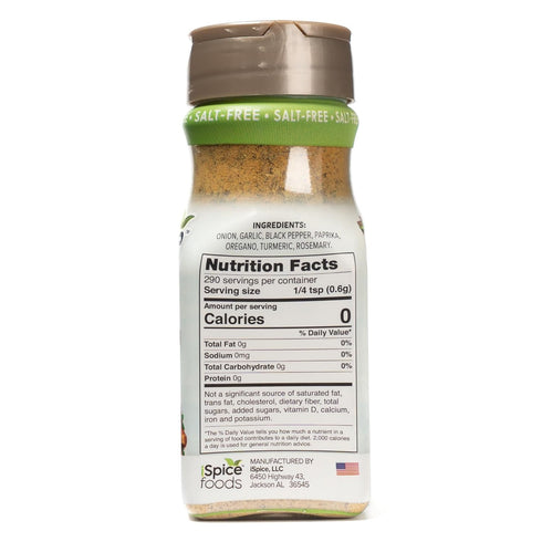 100% Spice - Salt-Free | Sugar free | Pure Wellness Beef Super Fat Free Spice Blend | All Natural | Ready to use as is