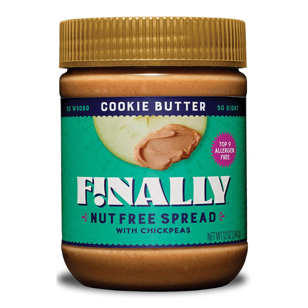 Finally Nut Free Cookie Butter - Speculoos Inspired Spread, Lower Sugar, Top-9
