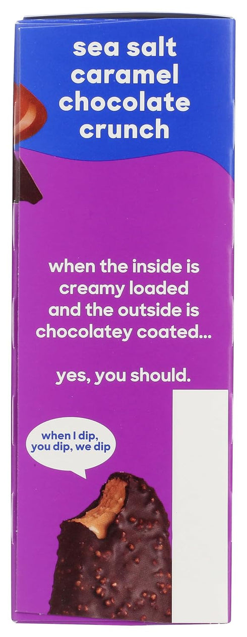Frozen 10.6 YASSO Sea Salt Caramel Chocolate Crunch Yogurt Bars, FZ