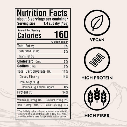 (2 Pack, 12 oz SIMPLi Regenerative Organic Certified Red Quinoa, Organic Quinoa Ancient Grain, Naturally Gluten-Free