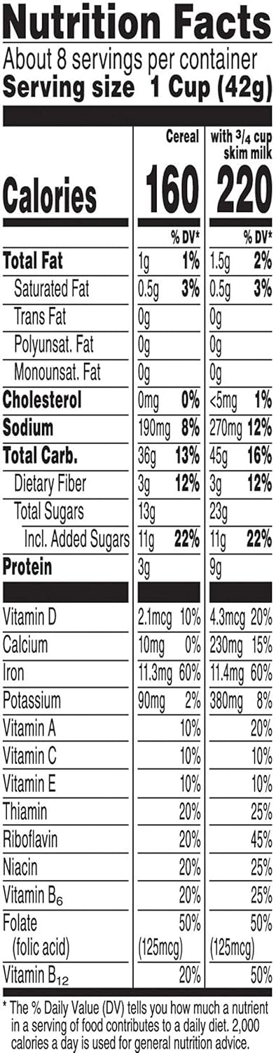 12.5oz Kellogg's Special K, Breakfast Cereal, Fruit and Yogurt, Low Fat, Box