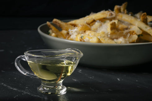 8 oz White Truffle Oil, Premium Olive Oil Infused with White Truffle, Gourmet Finishing Oil, by Woodland Gourmet
