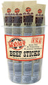Trail's Best 1.1oz Beef Sticks 16 Count Tubs (6 inch sticks made
