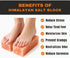 Himalayan Salt Foot Bricks Pair of Natural Pink Salt Blocks for Feet, Rest & Spa Stones Natural Salt Block, Salt Brick