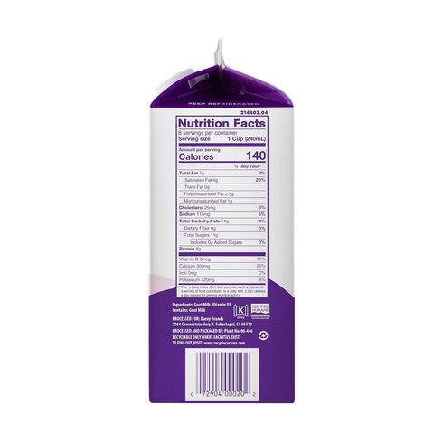 64 oz Meyenberg Goats Milk, Ultra Pasteurized