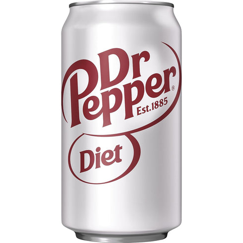 12 oz pack 12 Diet Dr Pepper Soda, fl cans