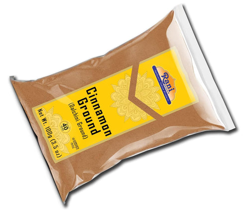 Rani Cinnamon Powder (Ground) Spice, 3.5oz (100g) - All Natural, Salt-Free, Vegan, Gluten Friendly