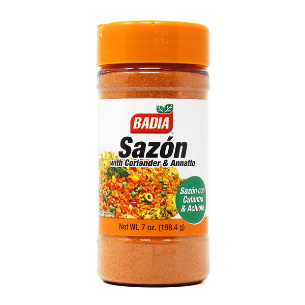 Badia Sazon with Coriander & Annatto Seasoning, 7 oz - Perfect Blend,