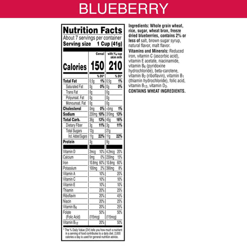 11.2 oz Kellogg's Special K Breakfast Cereal Blueberry