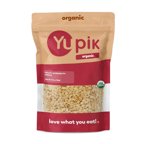 Yupik Organic Watermelon Kernels, No Shells, 2.2 lb (35.2 oz), Gluten-Free, Non-GMO,