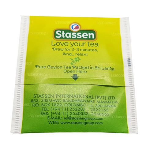 Stassen 100 Pure Jasmine Green Tea, Tea Bags