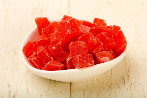 (5 Lbs.) Dried Papaya Chunks - Diced Dried Papayas Best for Snacking & Baking - Paw Paw Tree - Lightly Sugar Coated