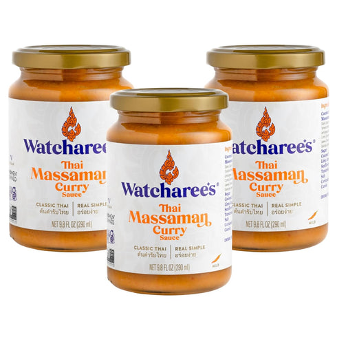 Watcharee's Thai Curry Simmer Sauces - Massaman Curry | Authentic Thai Recipe,