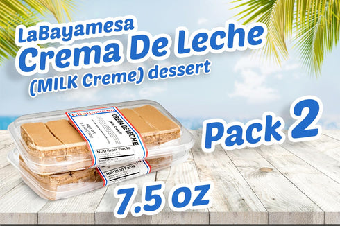 La Bayamesa 7.5 oz (2 pack) Crema de leche / MILK Creme