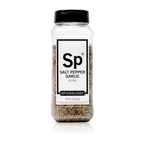 Spiceology Salt Pepper Garlic (SPG) Seasoning Premium Blend for Beef, Pork, Poultry