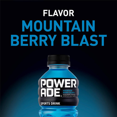 20 oz, 8 Pack POWERADE Mountain Berry Blast, fl