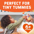 Stonyfield Organic 6 3.4 oz., 4 YoBaby Whole Milk Banana & Oat Yogurt Pouches for Babies Months & Older, Ct