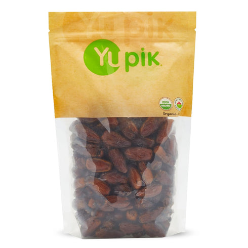 Yupik Organic Deglet Nour Pitted Dates, 2.2 lb (35.2 oz), Non-GMO, Vegan,
