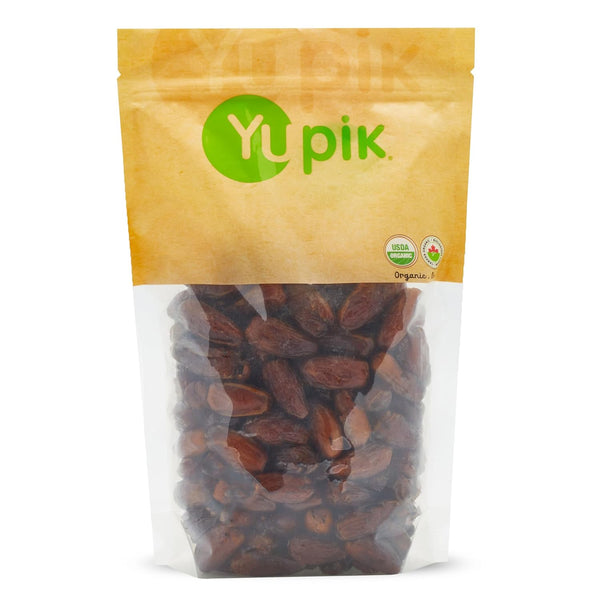 Yupik Organic Deglet Nour Pitted Dates, 2.2 lb (35.2 oz), Non-GMO, Vegan,