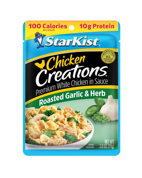 StarKist Chicken Creations Roasted Garlic & Herb Pouch (2.6 oz - 1