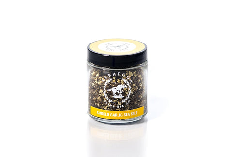 Smoked Garlic Sea Salt by Saratoga Olive Oil Company