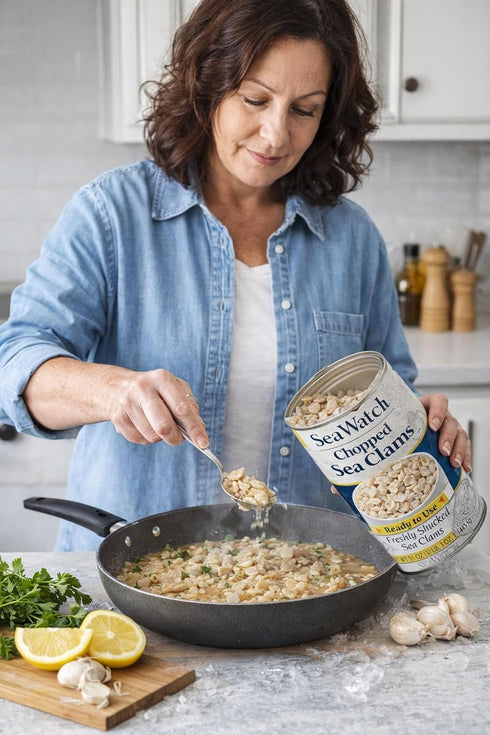 Code 51-Ounce Sea Watch Chopped Ocean Clams