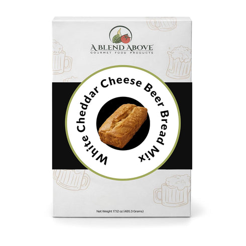 (10 A Blend Above White Cheddar Cheese Beer Bread Mix, Low Sodium, No MSG Servings)