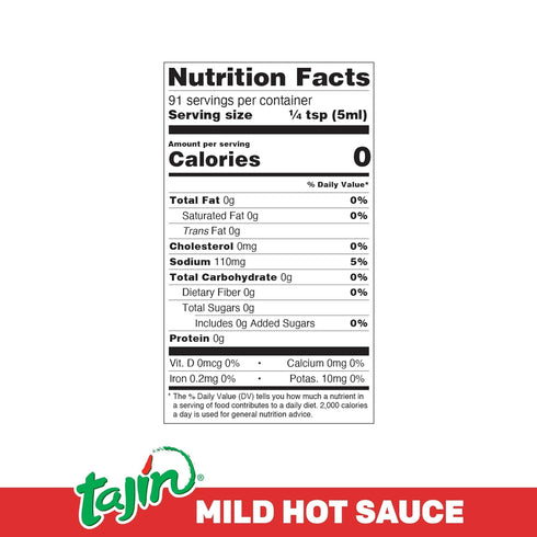 Tajin Clásico Seasoning 14oz & Tajín Mild Hot Sauce 15.38oz Bundle (Pack of 2)