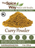 The Spice Way Curry Powder - Authentic Seasoning, Salt Free, No Preservatives, 8 oz