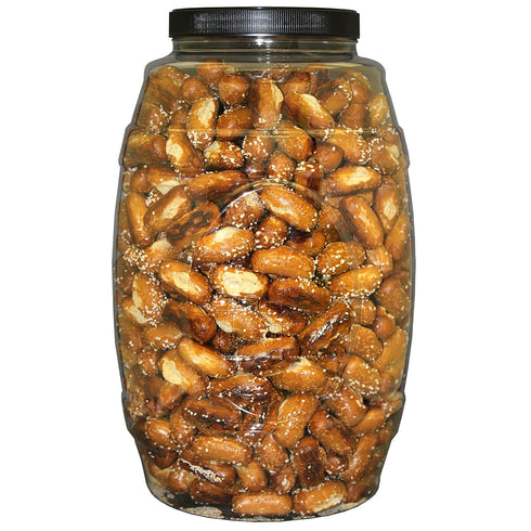 52 oz. Utz Sourdough Nuggets Pretzels Barrel, Bite-Size Pretzels with Classic Sourdough Flavor, Perfectly Salted